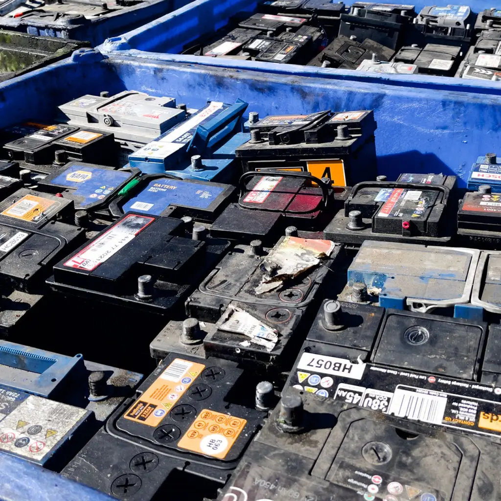 Battery scrap recycling