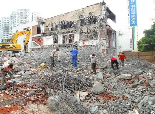 Scrap buyer in Saudi Arabia buying building demolition scrap